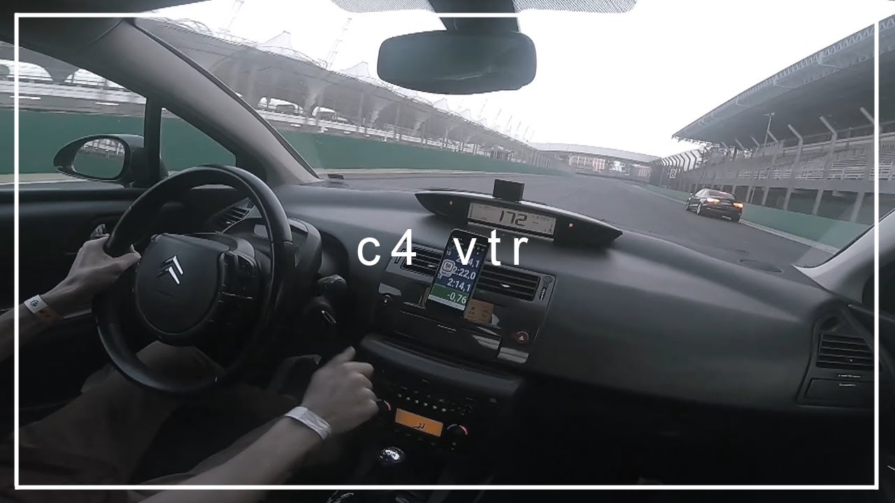 VOLTA a bordo CITROËN C4 VTR no AUTÓDROMO DE INTERLAGOS (TRACK DAY)!