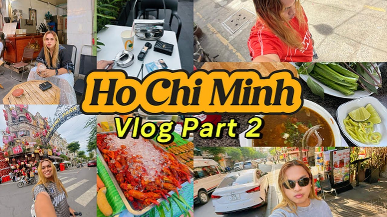 Ho Chi Minh City Travel Vlog | Saigon Nights & Street Life Part 2