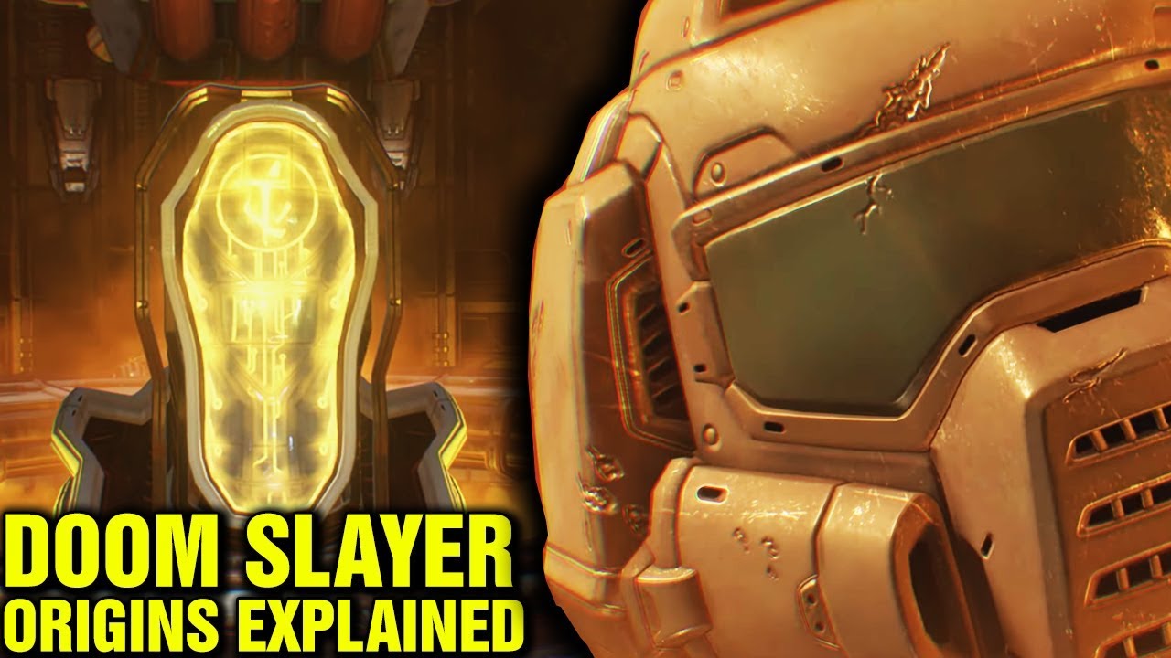 DOOM ETERNAL LORE -TRUE ORIGINS OF DOOM GUY - WHO IS THE SERAPHIM? -  WHY DOOMGUY HATES DEMONS