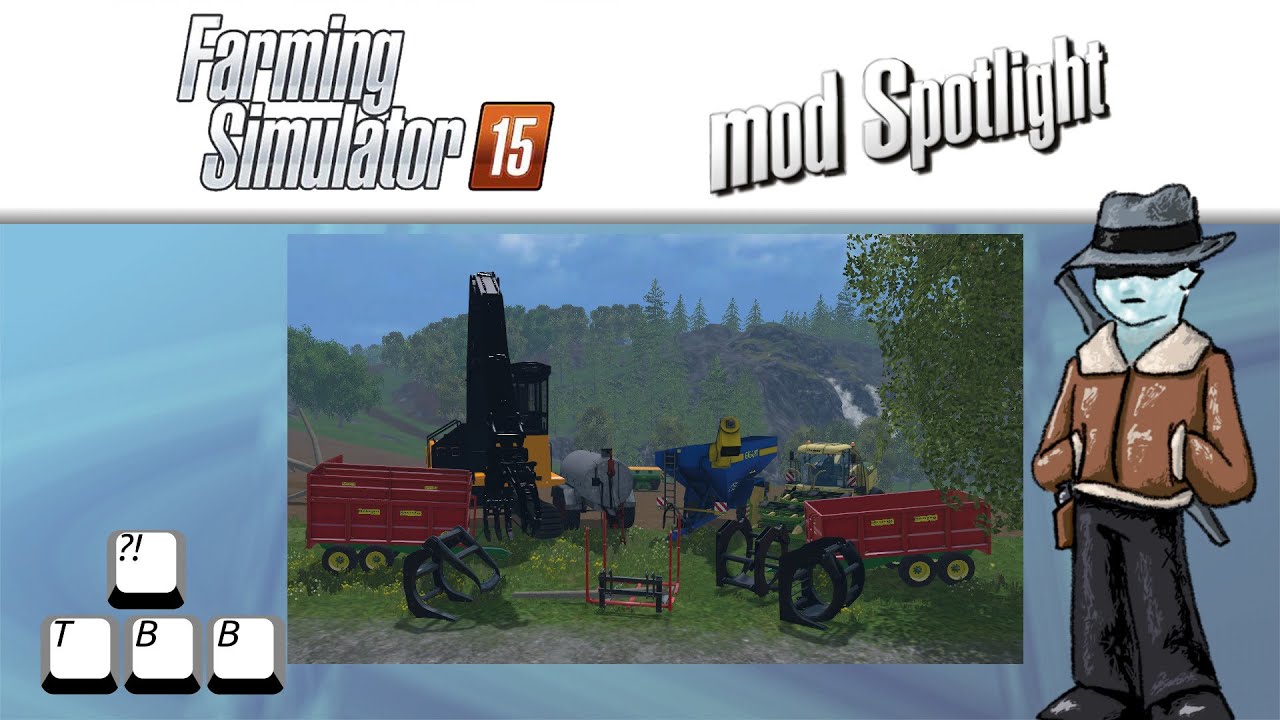 Farming Simulator 15 Mod Spotlight - Mod Contest Forestry and More