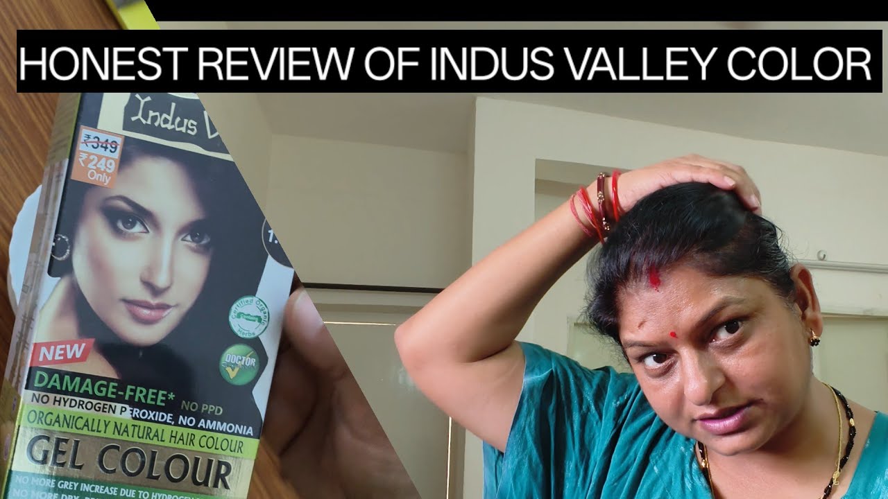 Indus Valley Hair Color Full Demo + Review | How to Apply Indus valley Black hair dye #haircolor