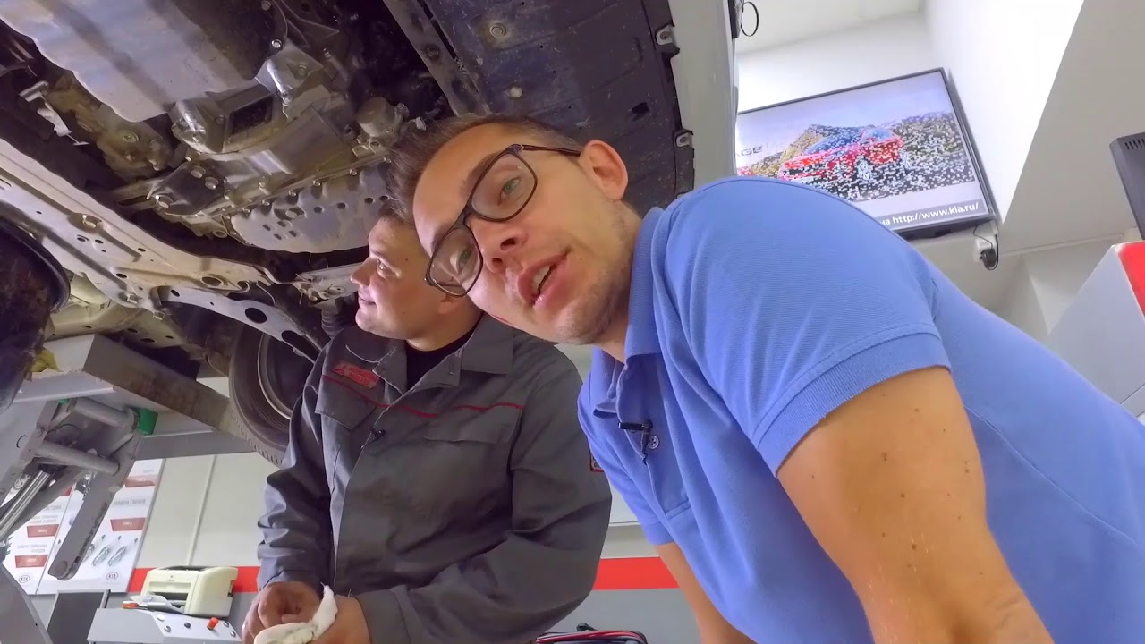 Замена моторного масла и фильтра Mitsubishi Оutlander