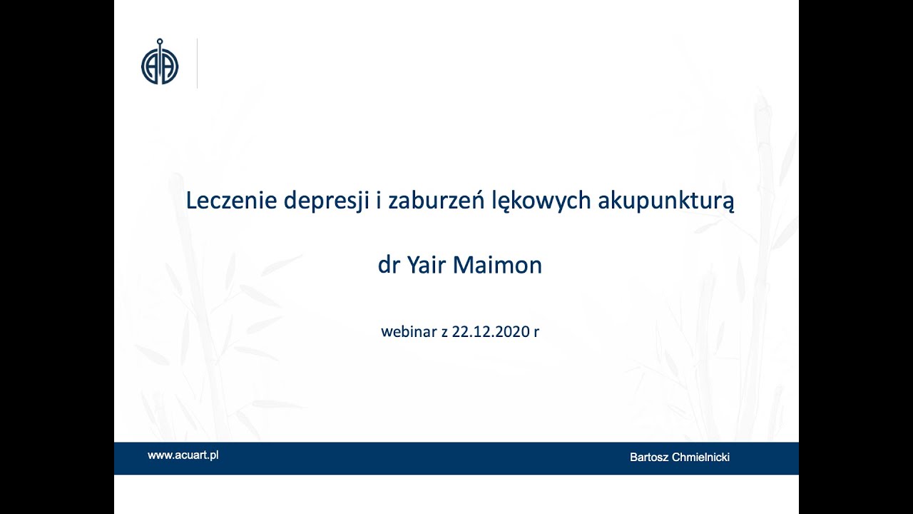 dr Yair Maimon - leczenie zaburzeń lękowych i depresji