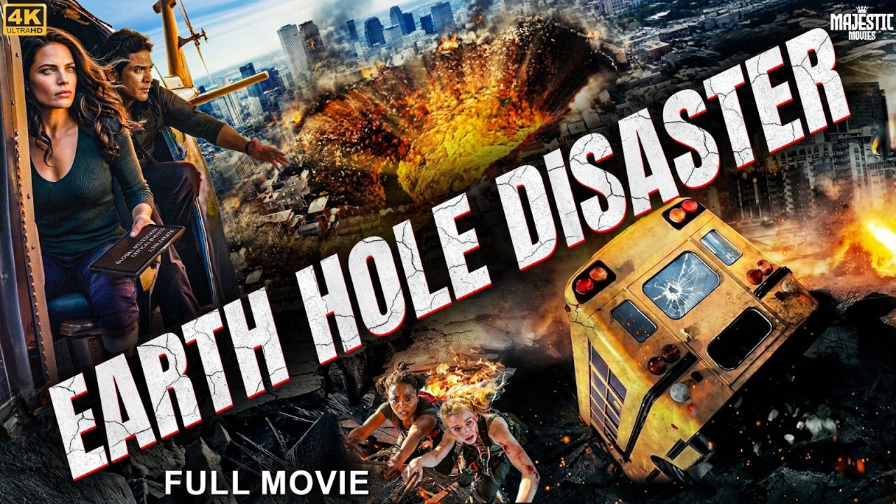 EARTH HOLE DISASTER - Full Hollywood Action Adventure Movie | English Movie | Eric S | Free Movies