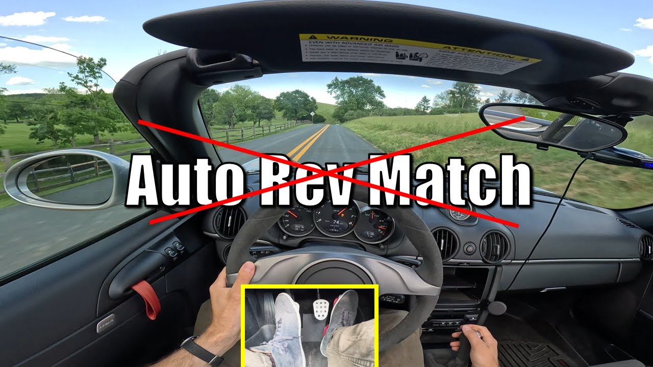 POV: Learn Heel-Toe Downshifting in a Porsche | Manual Driving Tutorial