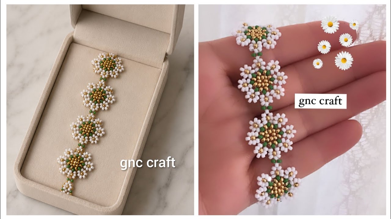 PAPATYA MODEL BİLEKLİK DAİSY BRACELET