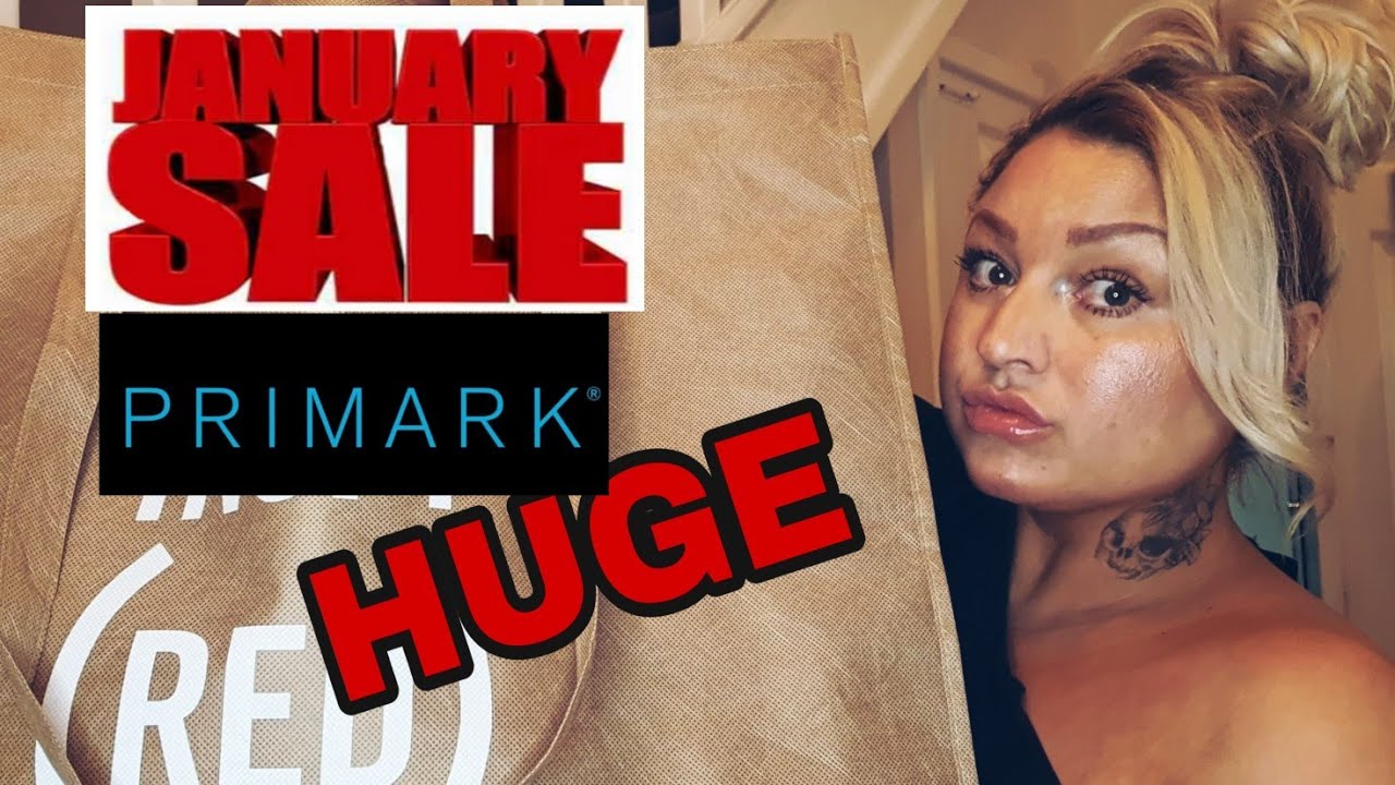 Huge primark haul /January Sales!!! 2022