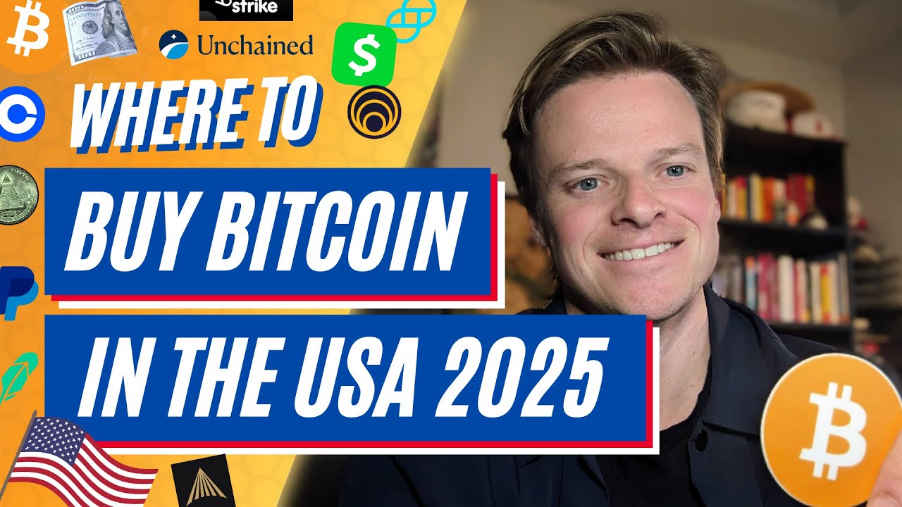 ГДЕ КУПИТЬ БИТКОИН В США В 2025 ГОДУ... и чего следует избегать.