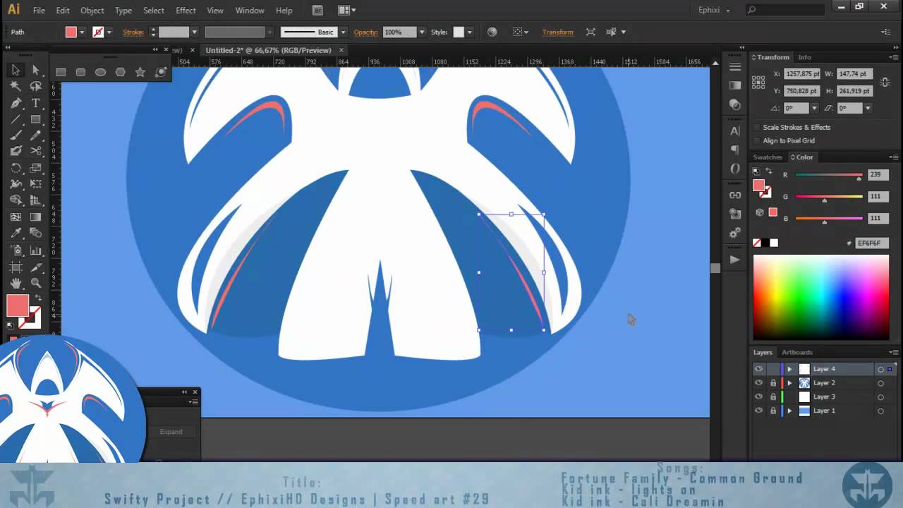 Swifty Project // EphixiHD Designs | Speed art #29