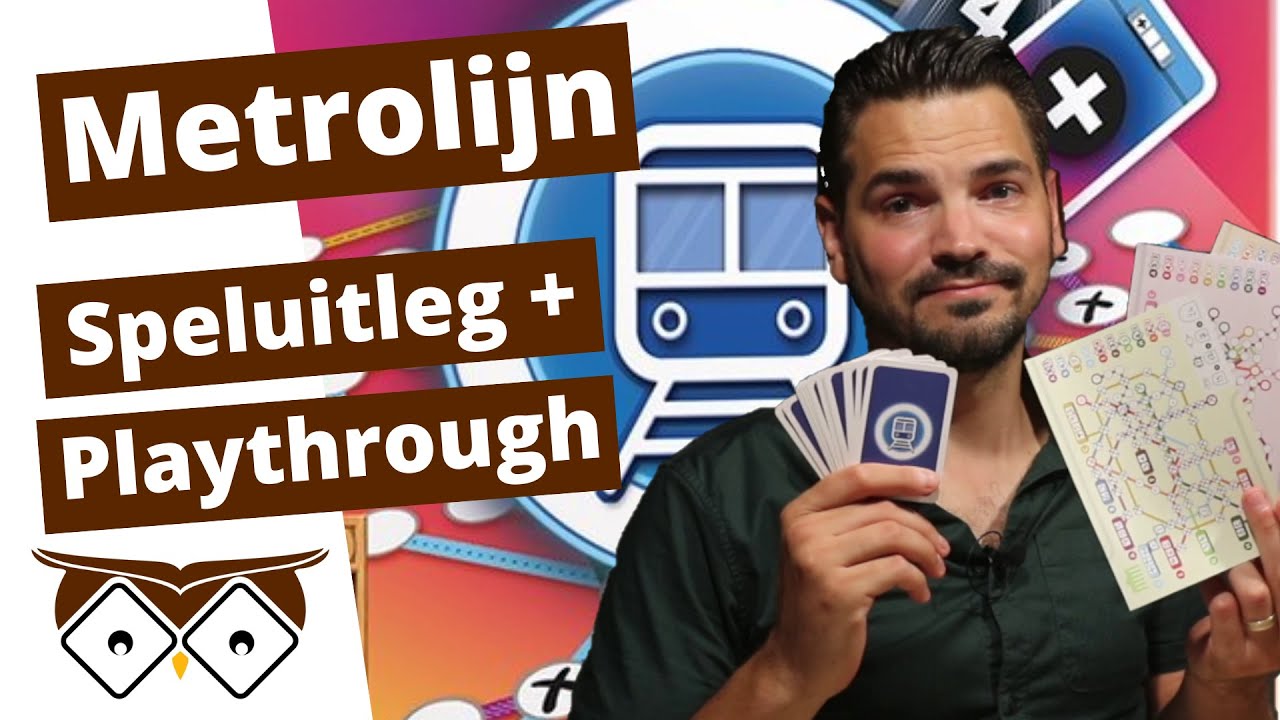 999 Games' Metrolijn (Spel) - Speluitleg + Playthrough