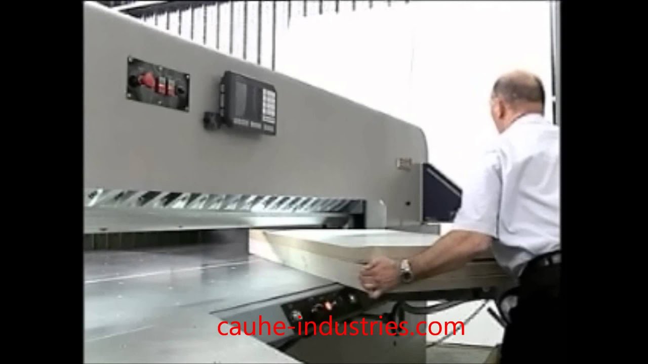 CAUHE Industries large format guillotine GH