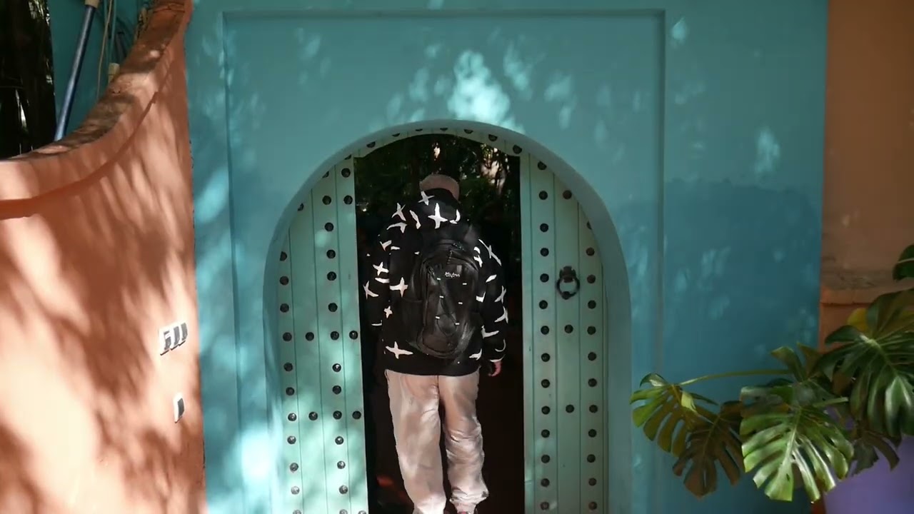 Vidéo -Le Jardin Majorelle à Marrakech- Le 25 janvier 2026