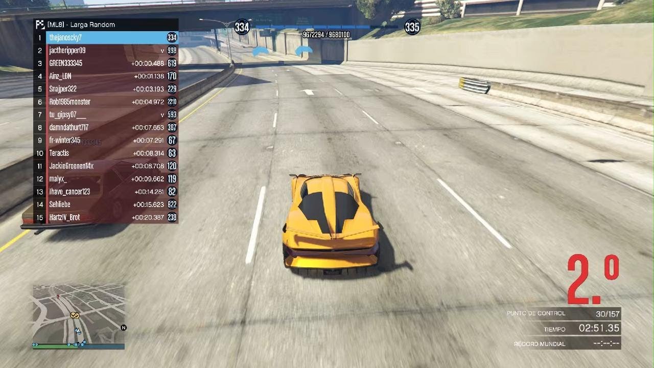 RACE RANDOM EPIC FINAL GTA V ONLINE
