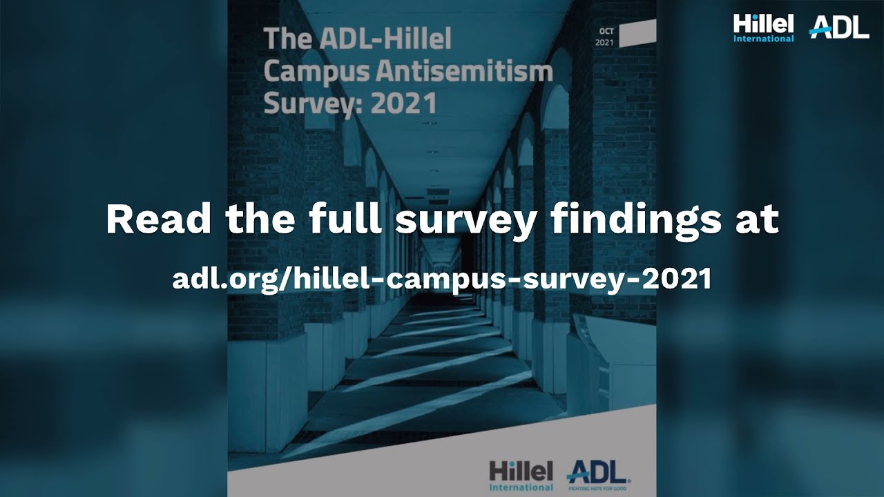 The ADL-Hillel Campus Antisemitism Survey 2021