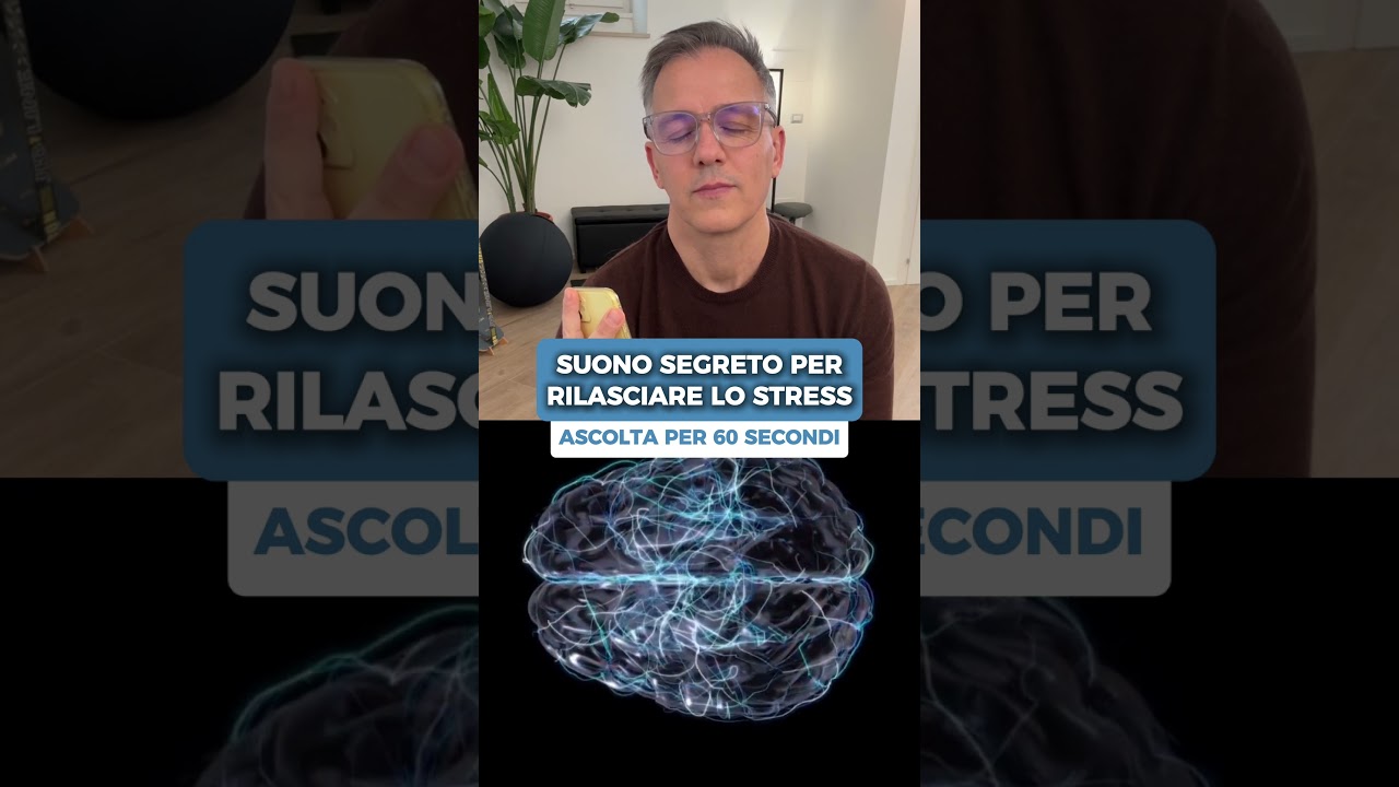 🧠 ASCOLTA QUESTO SUONO PER 60 SECONDI (e lo stress sparisce)