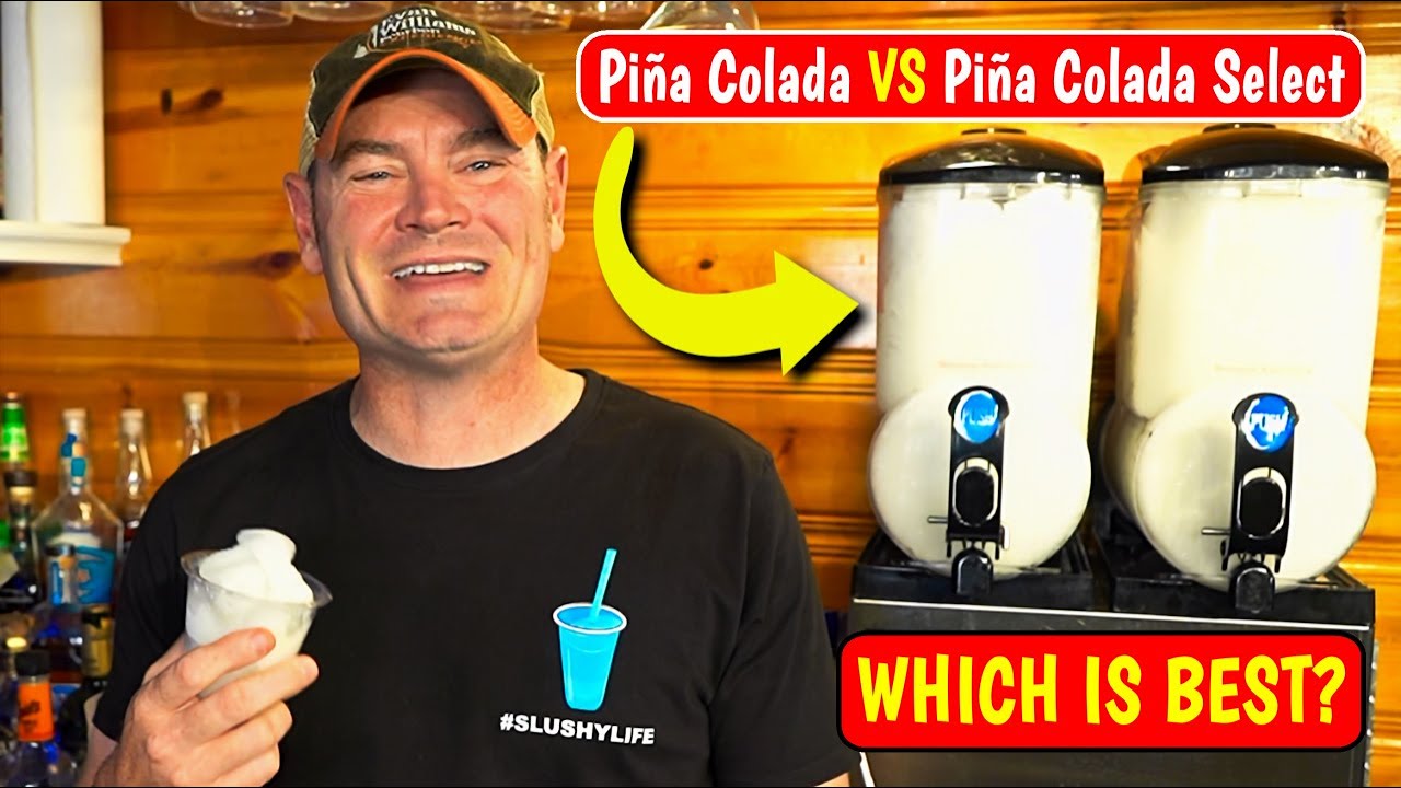 Slushy Showdown - Which Should You Buy | Pina Colada vs. Pina Colada Select Slushy Mix