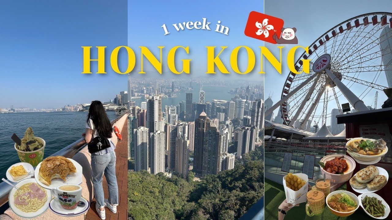 Hong Kong vlog 🇭🇰 day trip to Macao, dim sum, cha chaan teng, and Hong Kong Disneyland