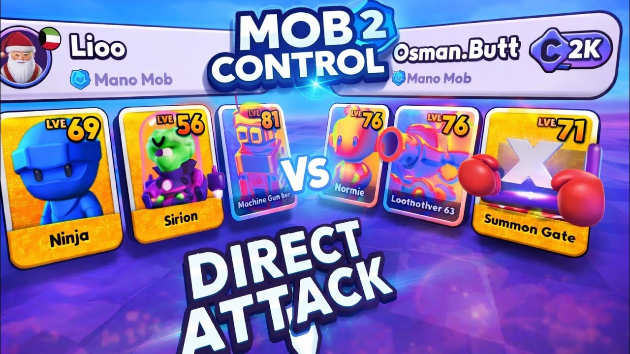 MOB CONTROL MAXX LEVEL DIRECT ATTACK. ( @Mob.Control.2 ) #viral #gaming #trending 