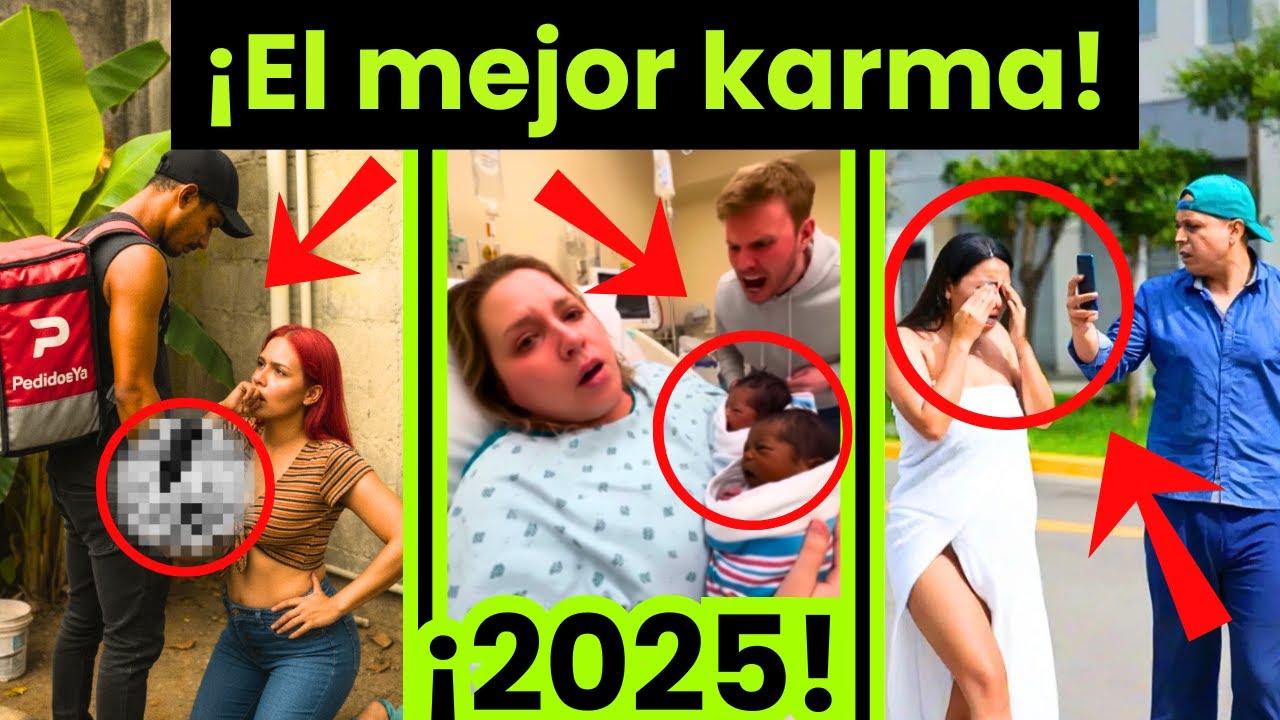 😏📢 ¡Las MEJORES dosis de KARMA 2025! ➡️ TOP HUMILLACIONES a MUJERES INFIELES PILLADAS!