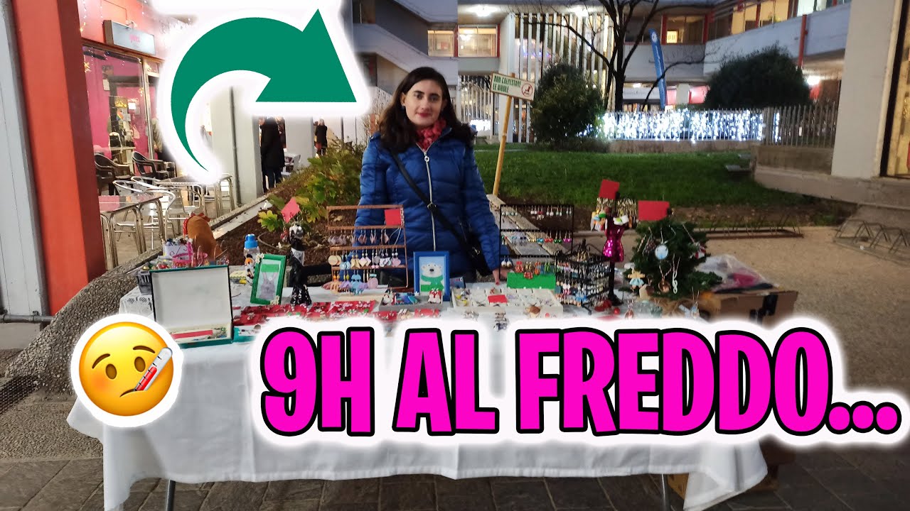 ECCO CHE COSA SIGNIFICA FARE UN MERCATINO DA SOLA... (FINITO MALE)