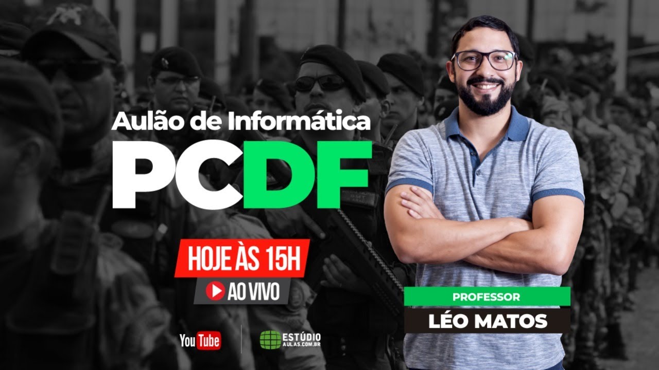 Aulão de INFORMÁTICA para PCDF: Agente