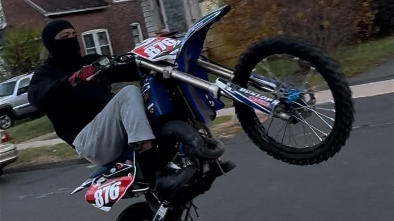 I WENT FOR A RIDE IN 40 DEGREES YZ85