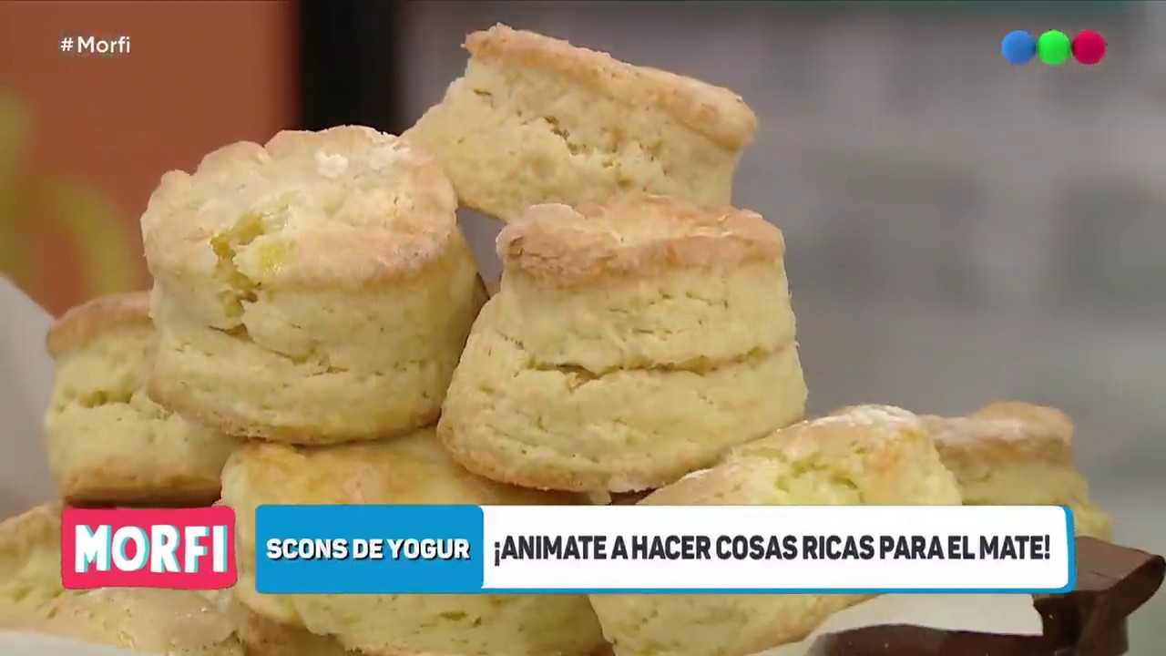 Deliciosos scones de yogur - Morfi