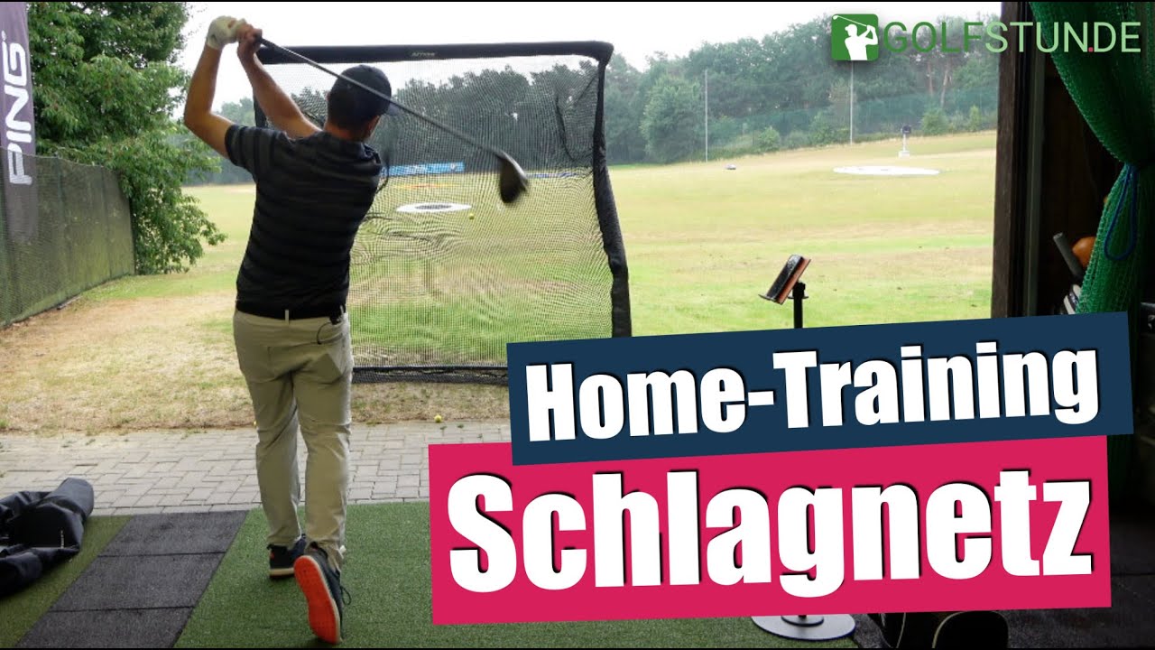 Net-Return – Schlagnetz für das Golftraining im Garten und Indoor