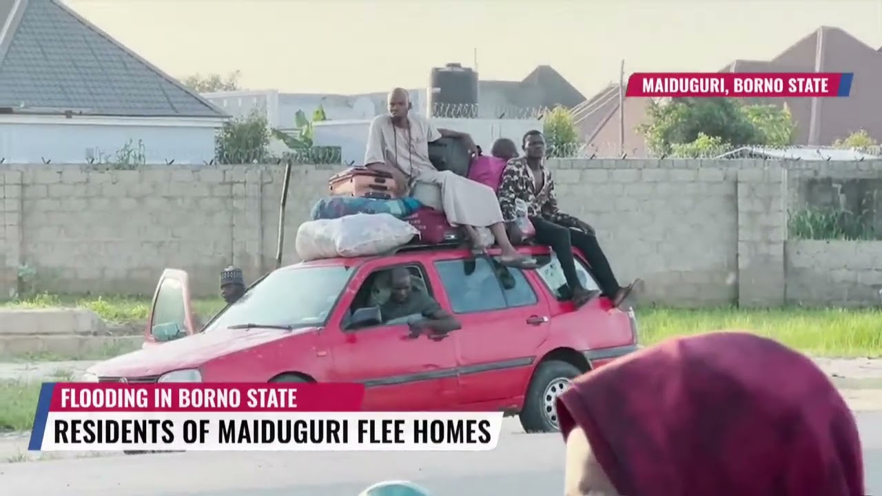 Residents Of Maiduguri Flee Homes Over Flooding In Borno State
