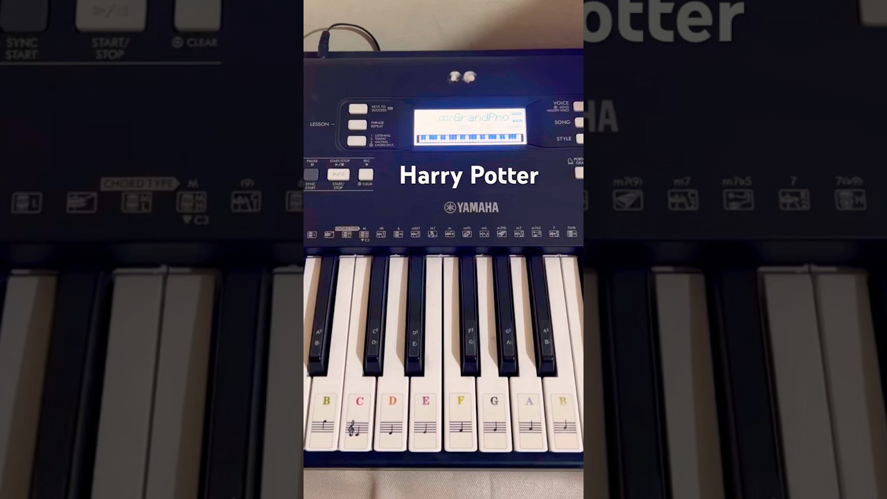 Harry Potter piano tutorial 