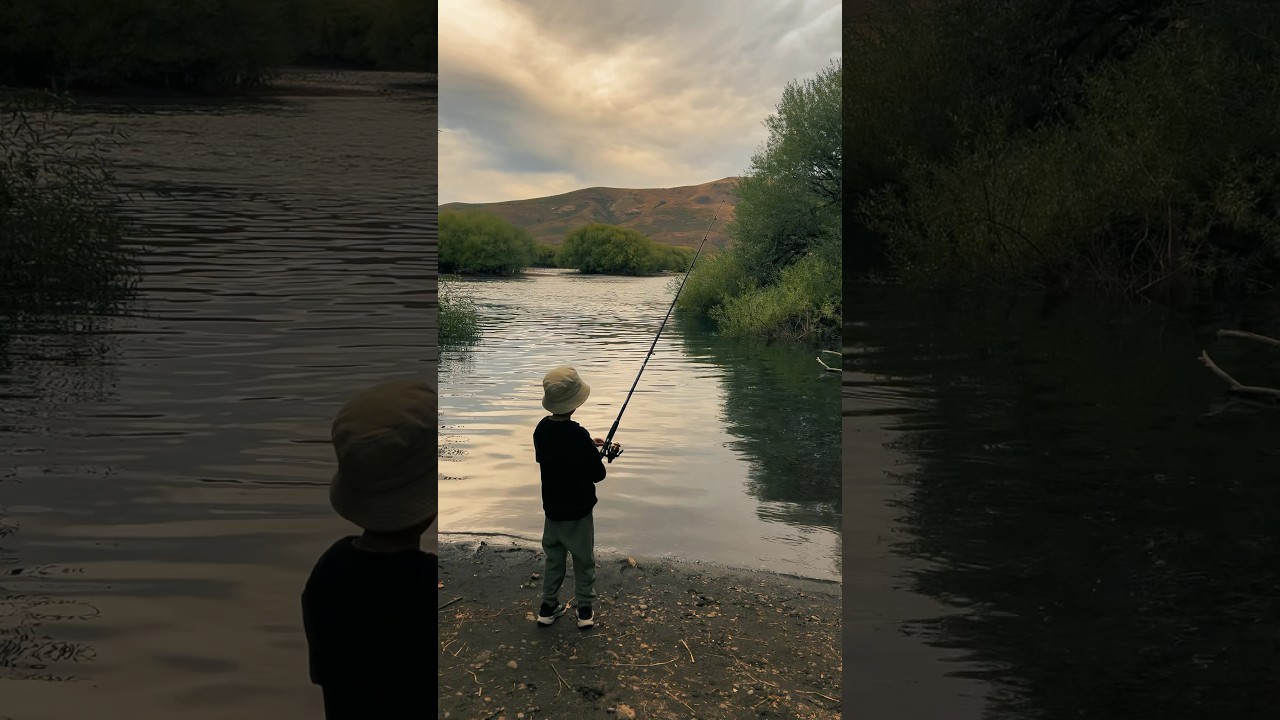 Pesqu&eacute; mi primer trucha arco&iacute;ris 🎣 #riolimay #flyfishing #patagonia