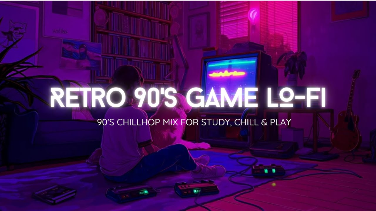 Retro 90's Game Lo-Fi 🎮🕹️✨ | 1 Hour Loop | Chillhop Beats - Pixel Nostalgia For Study, Chill & Play