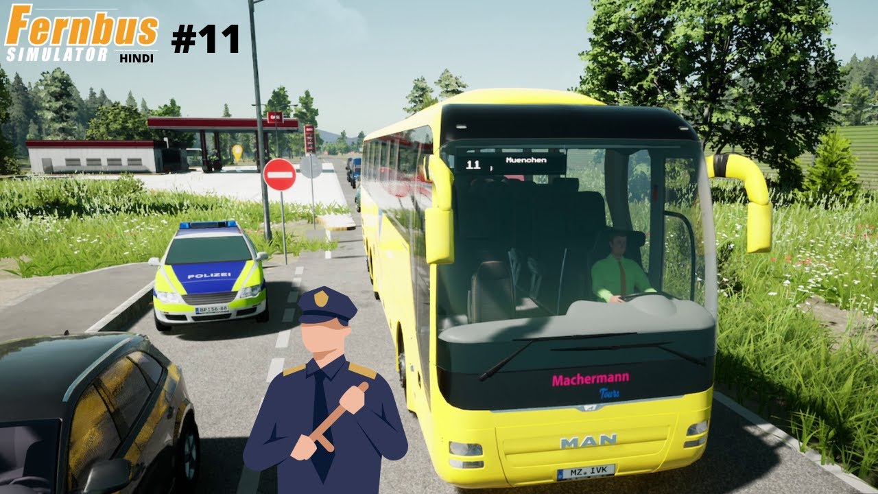Fernbus Coach Simulator Hindi Part #11: Stuttgard To München (Munich) | iVK Gaming Fernbus