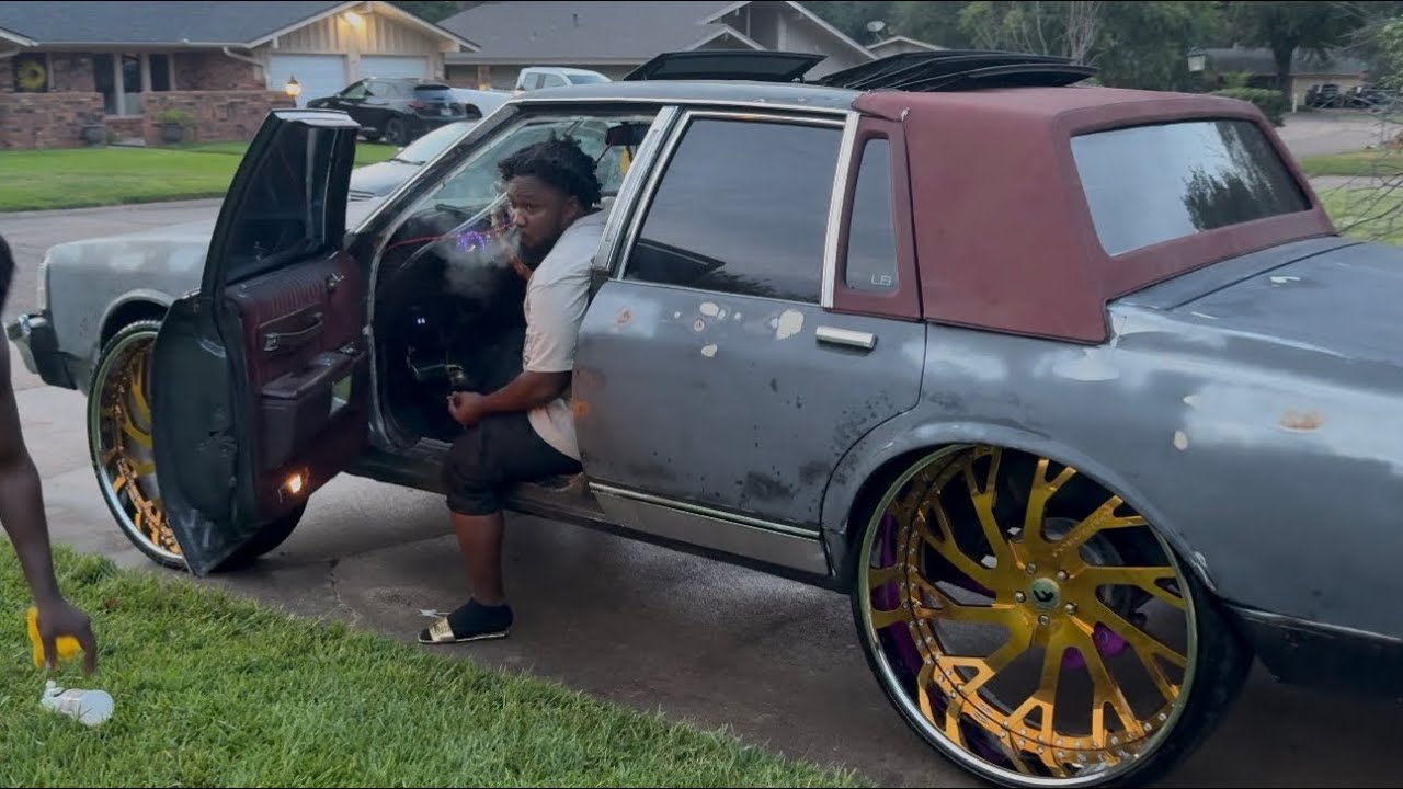 BW Holy LS box Chevy on Section 8s Dinner Plates 