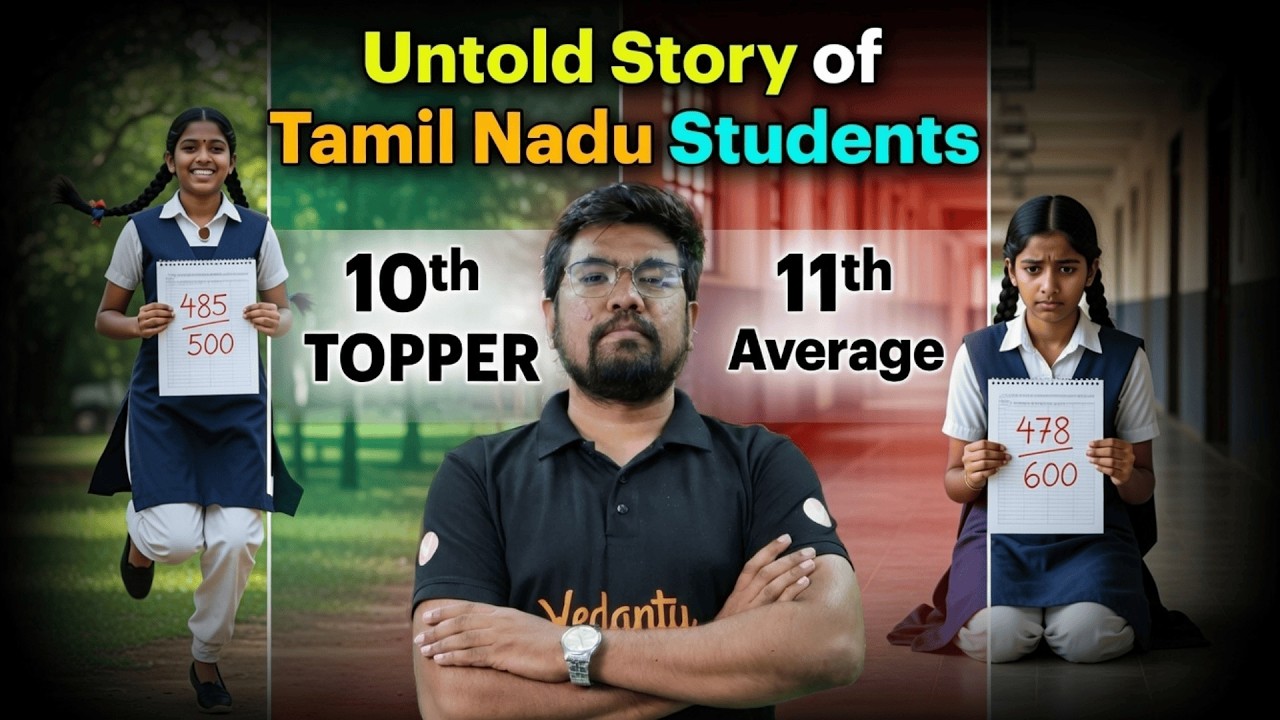 Untold Story of TN Students 10th Topper to 11th Average! Reason Enna? How To Get 600 Cut Off?