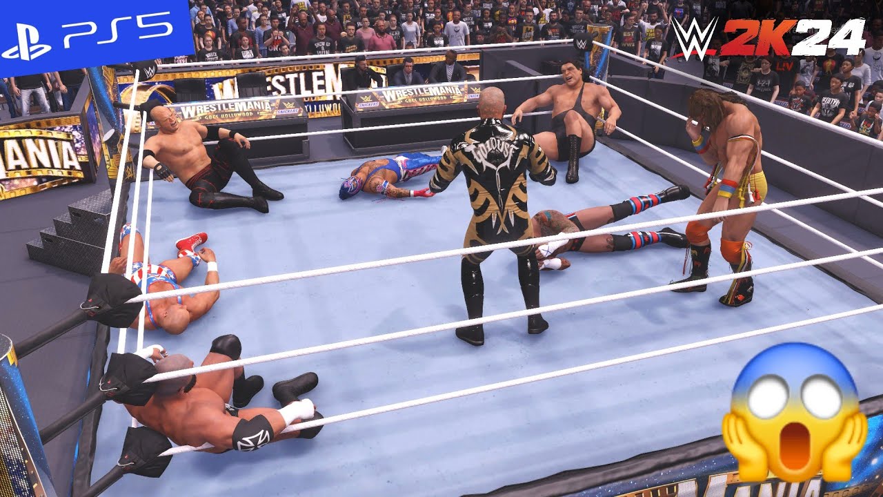 WWE 2K24 - Legendary Royal Rumble Match | PS5