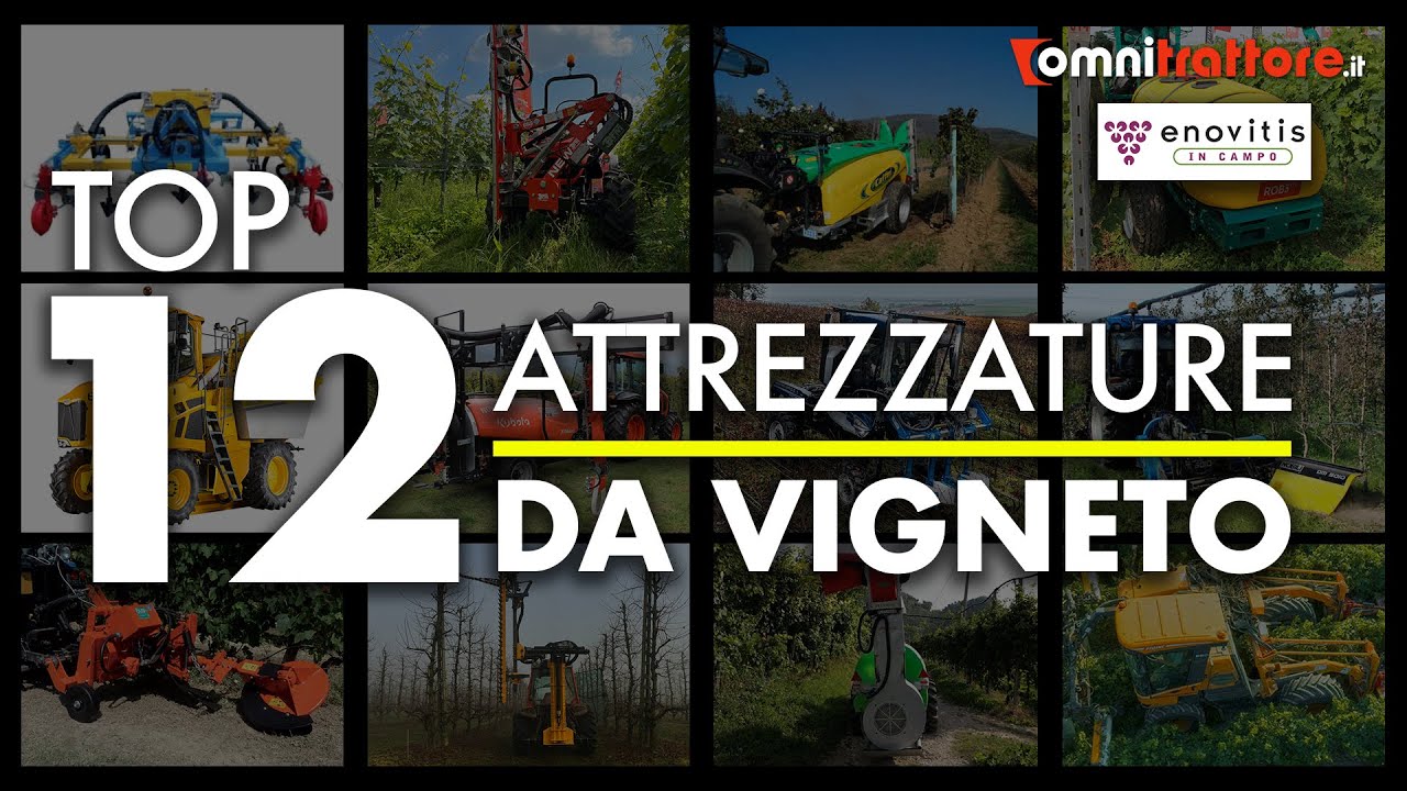 12 Attrezzi TOP da frutteto e vigneto per il 2024