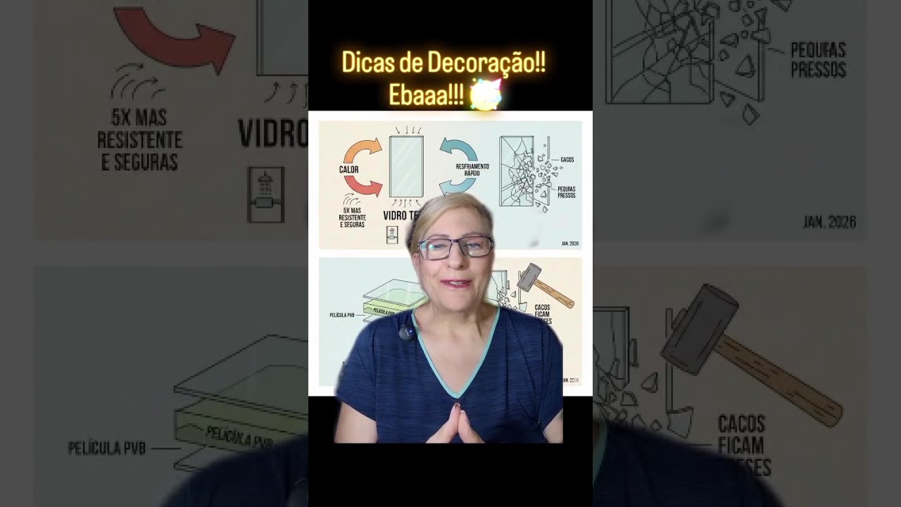 Vidro temperado vs.laminado.Você sabe a diferença?