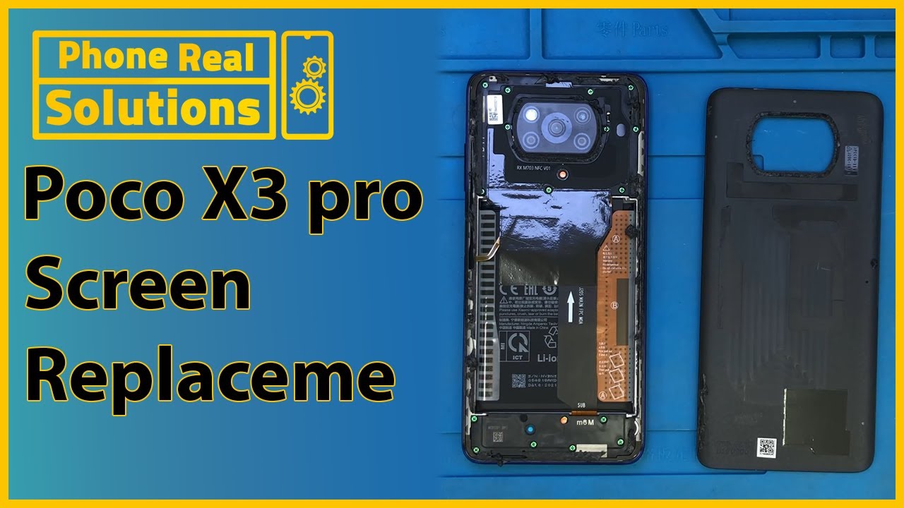 Poco x3 pro screen replacement