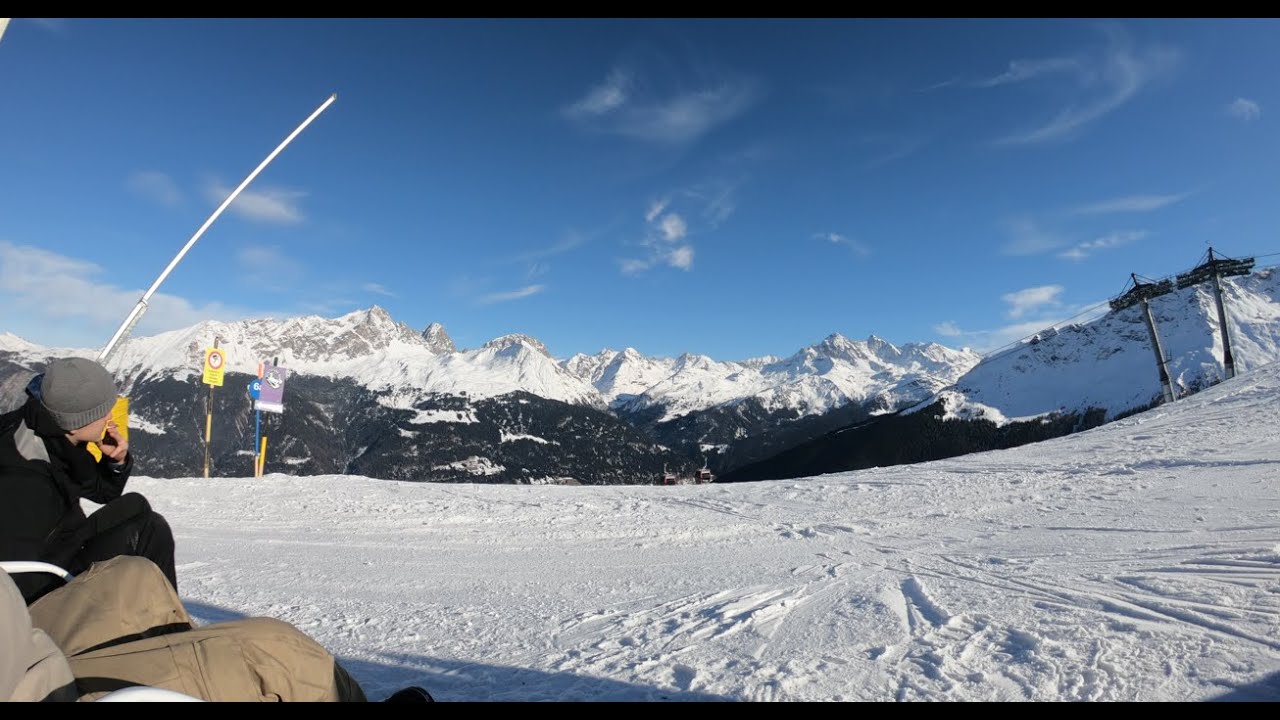 Skiing in Savognin 2.7k | RAW