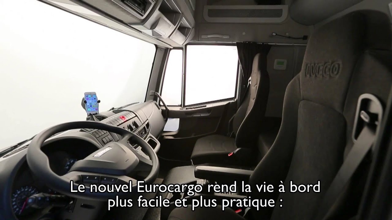 Eurocargo 2016 : Confort et Ergonomie