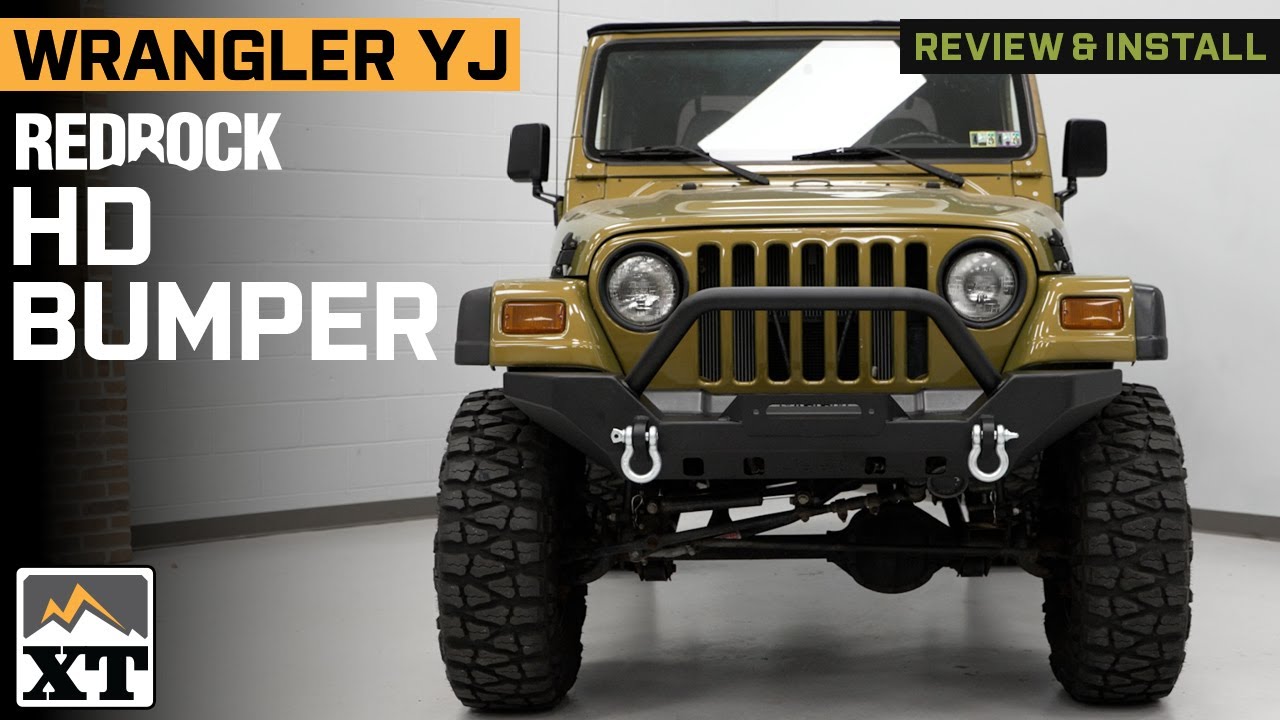 Jeep Wrangler YJ RedRock Adventure HD Bumper Review & Install