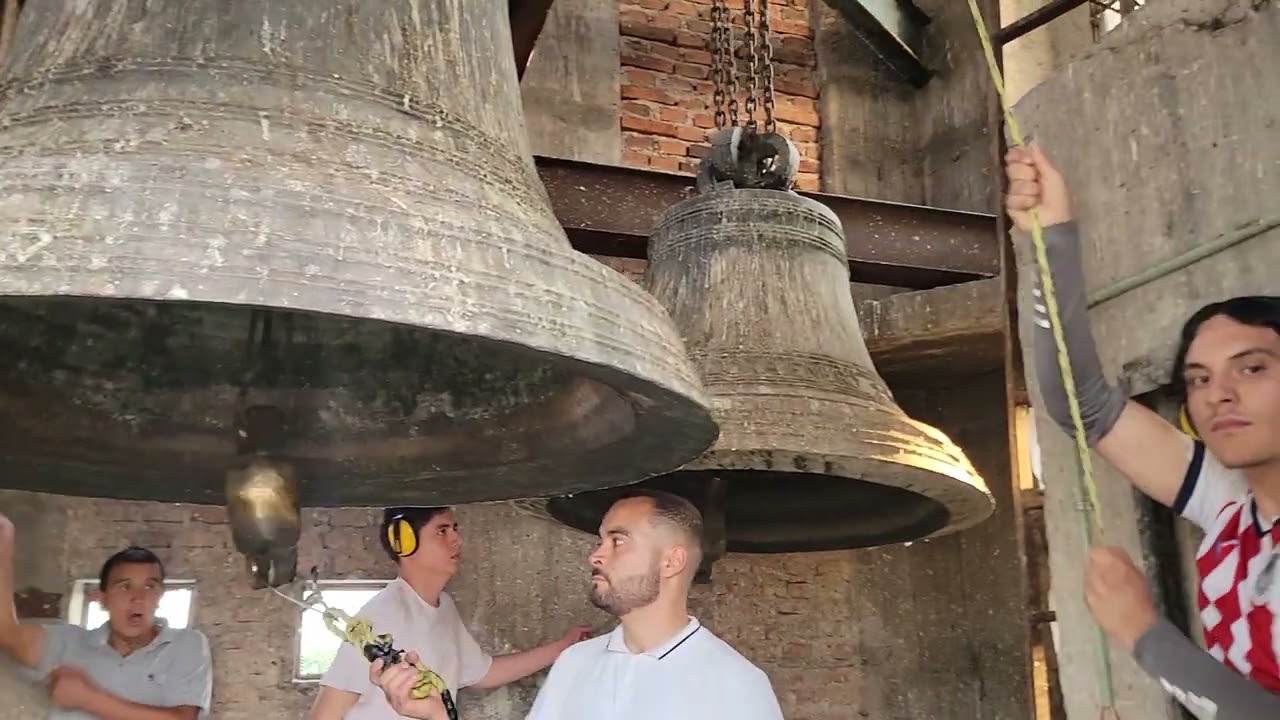 Repique de campanas en Maria Auxiliadora Guadalajara 2025