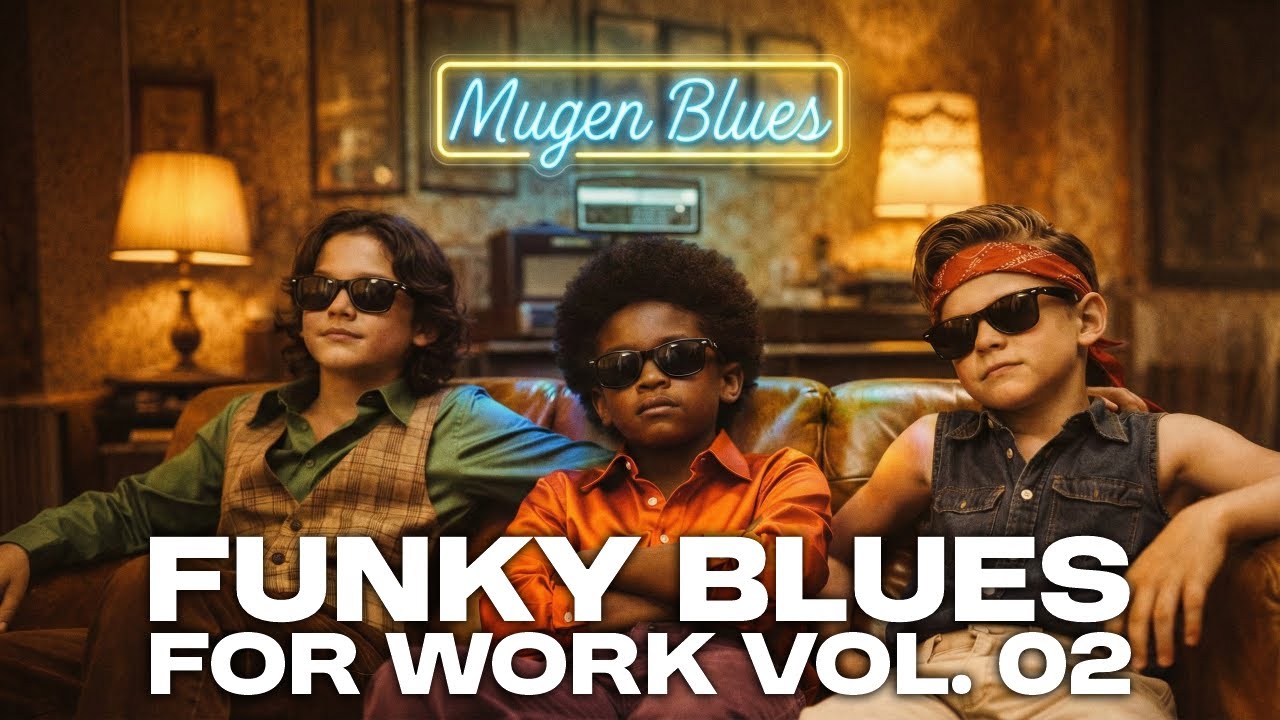 🔥 Funky Blues Energy for Work Vol. 02