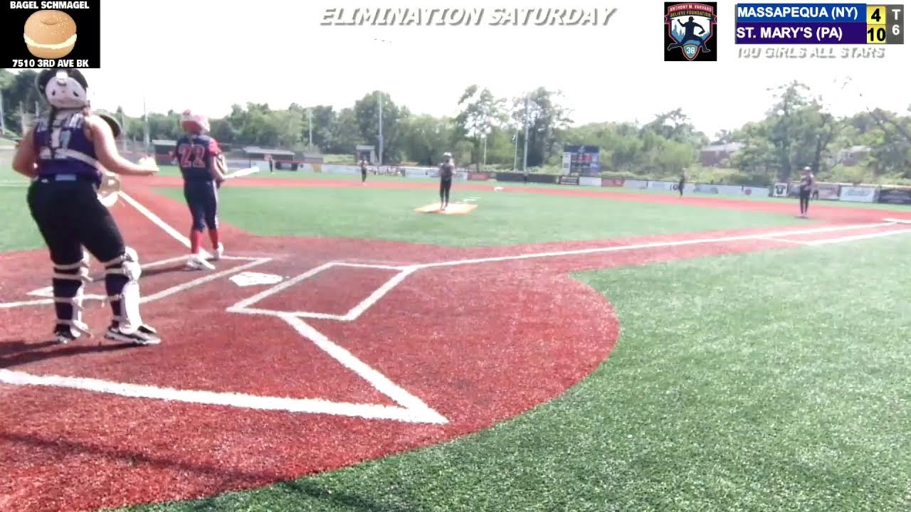 Massapequa NY vs St. Mary's PA - Girls LL Regionals 10U