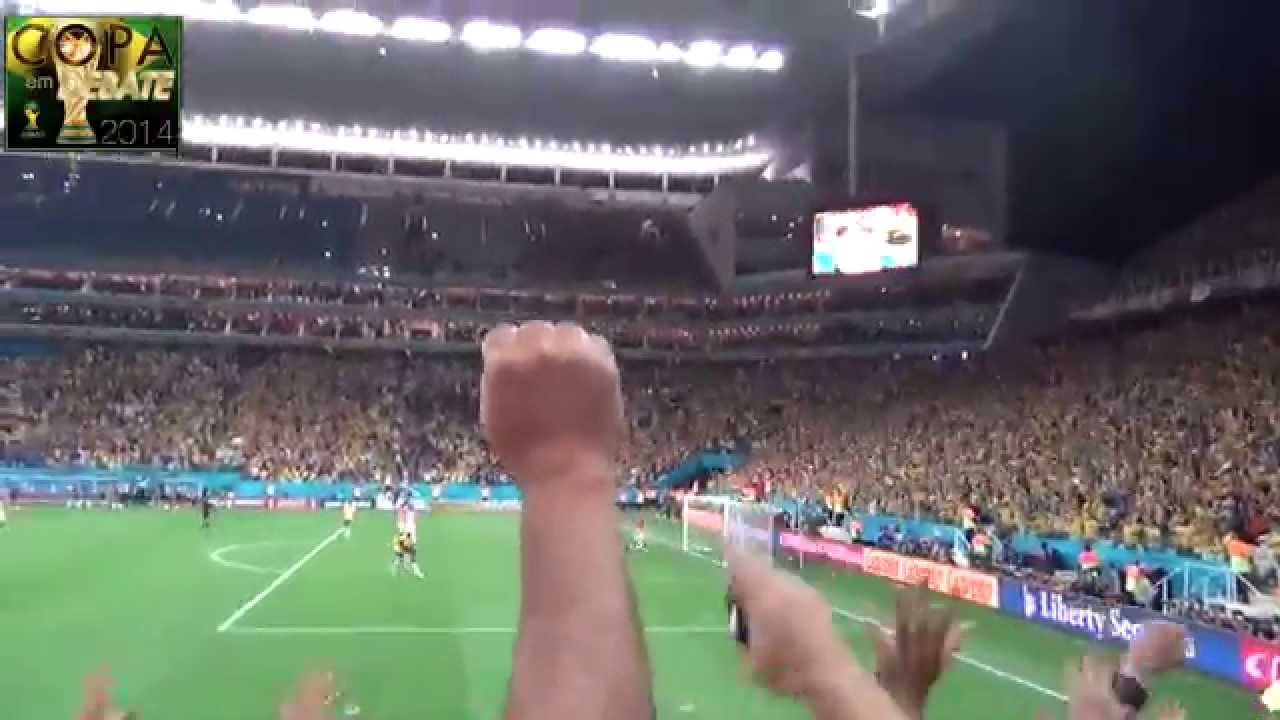 BRASIL 3 X 1 CROÁCIA - Da Numerada do Estádio (Copa do Mundo 2014)