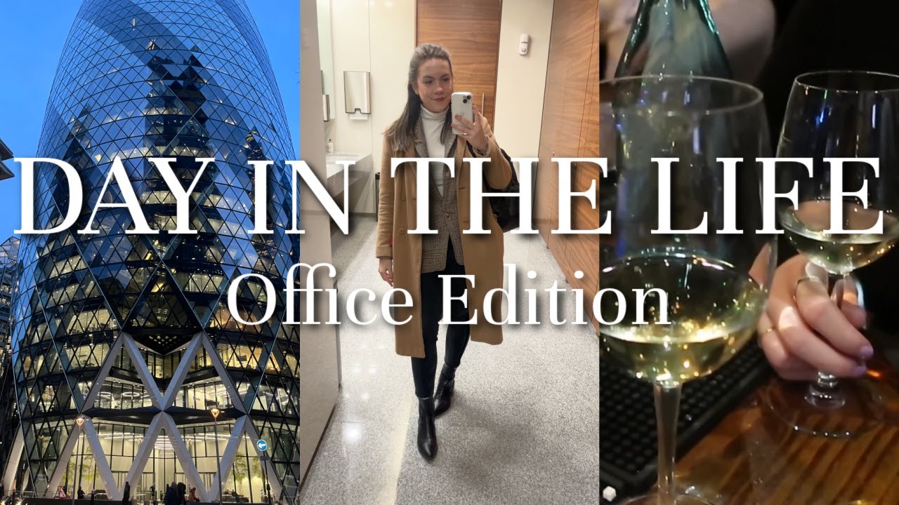 💻 Productive day in my life working 9-5 in London - how much I spend 💷 [realistic]