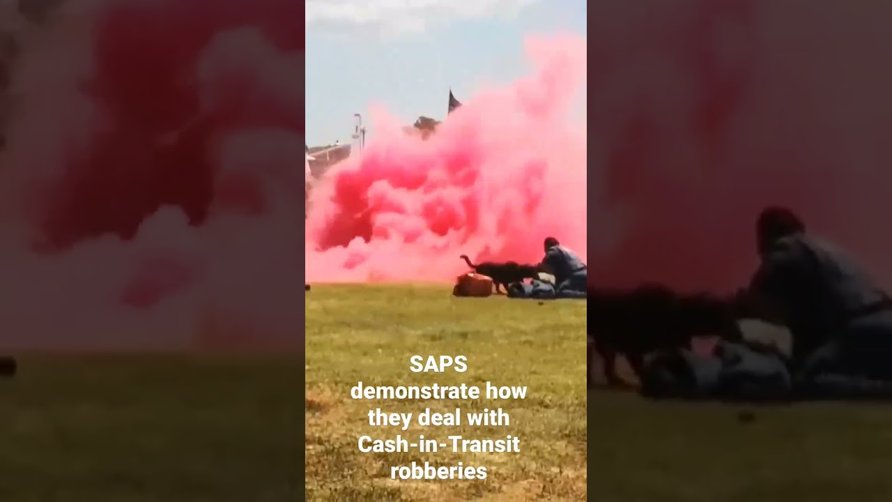SAPS show how they handle Cash-in-transit heists