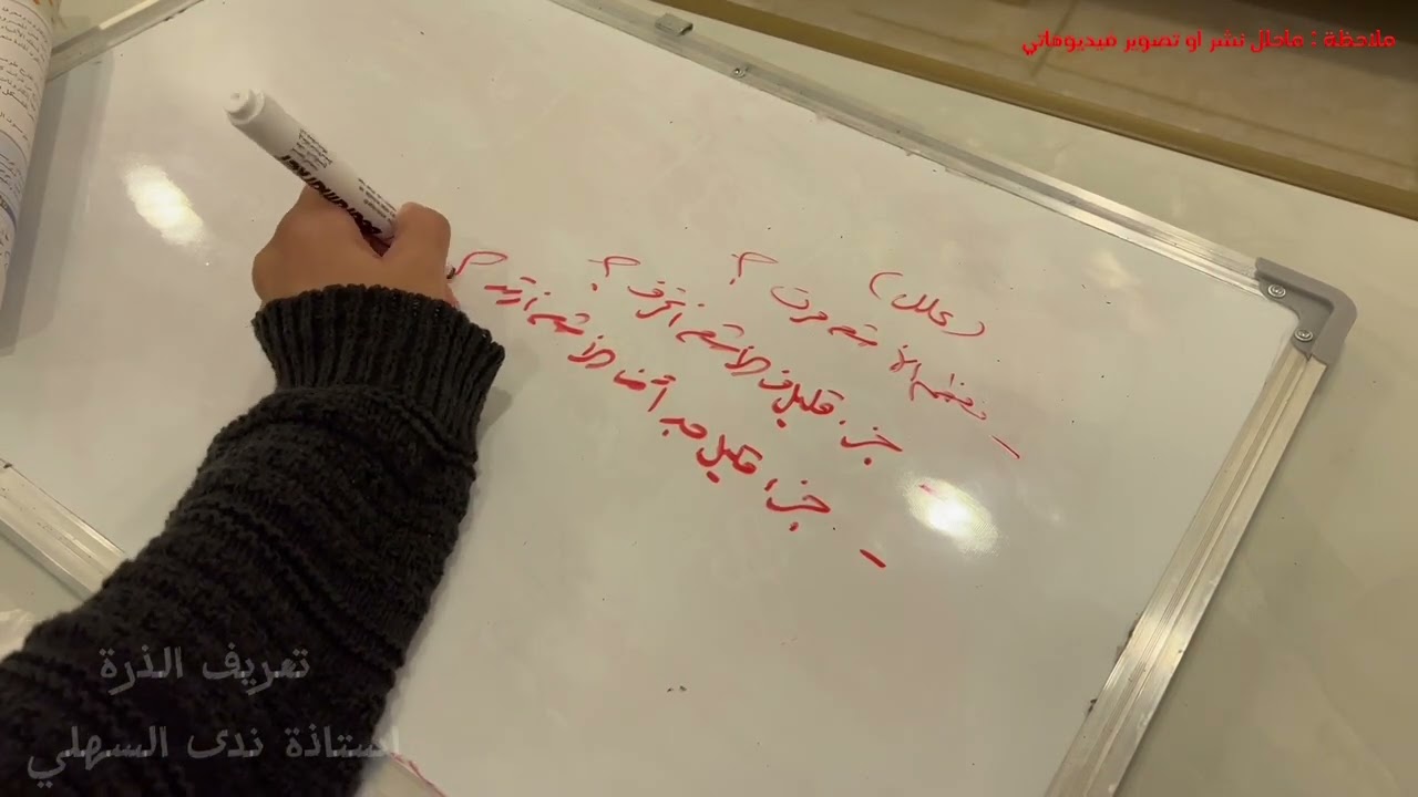 تعريف الذرة كيمياء اولى ثانوي