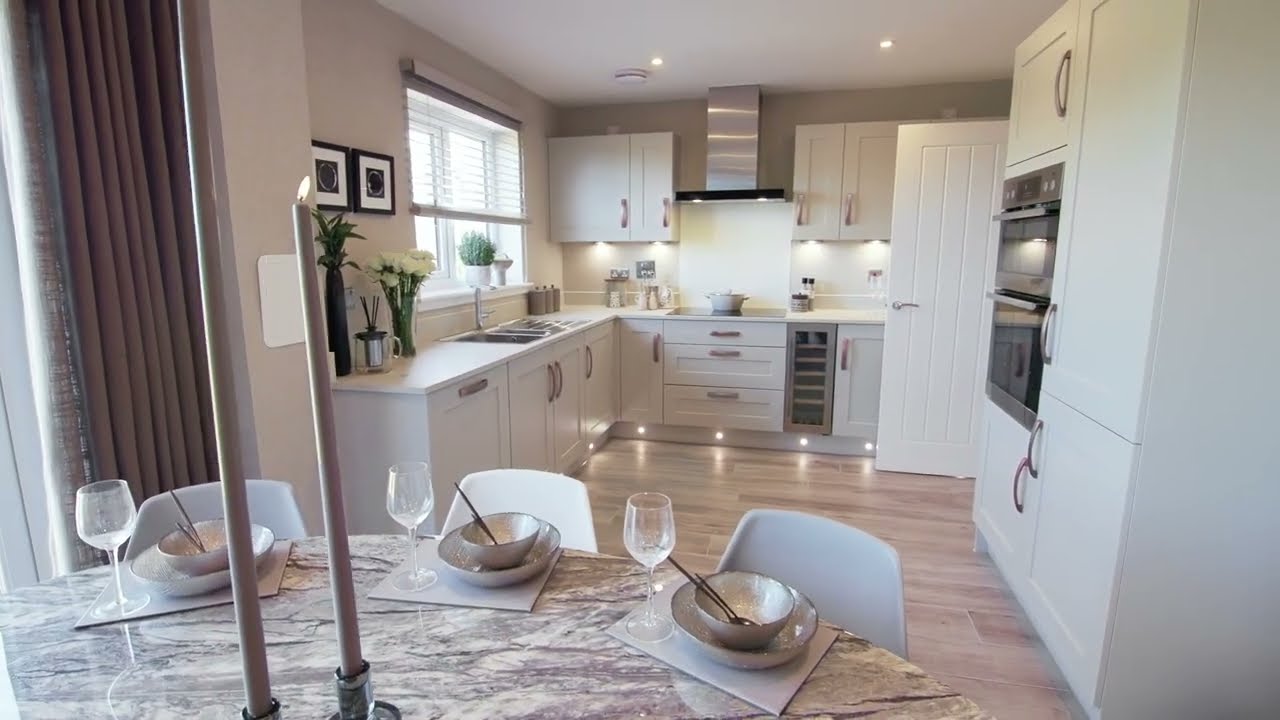 Miller Homes Denwood Show home Tour - The Hedgerows, Cambuslang, Scotland West